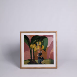 Signeeritud repro Anna Kõuhkna maalist ''New Surroundings''