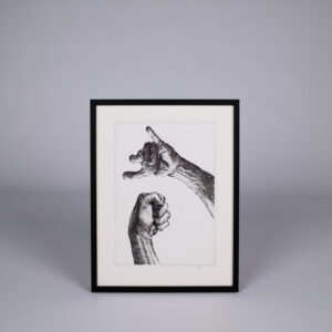 Rimo Lausmaa raamitud joonistus ''Lost In Translation!''