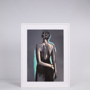 Signeeritud repro Siim Hanikati maalist ''It won't do''