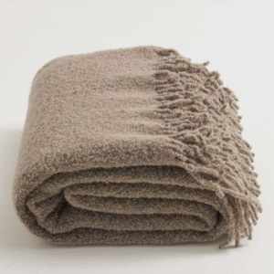 Buklee villapleed by MATÍ - cappuccino