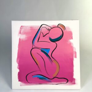 Siim Hanikat akrüül lõuendil "Finesse riddim" 60x60