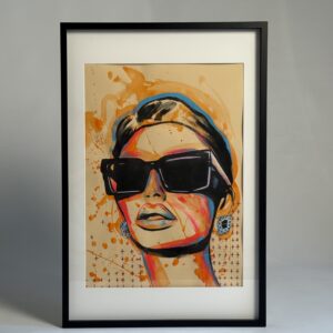 Siim Hanikat segatehnikas originaalteos "07:30" 60x90