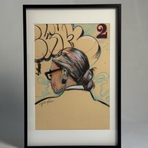 Siim Hanikat segatehnikas originaalteos "FUJI VIBE" 60x90