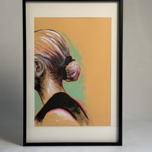 Siim Hanikat akrüültehnikas originaalteos "Nothing on me" 60x90