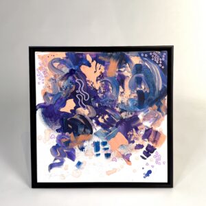 Siim Hanikat akrüül lõuendil "Feelings gone" 40x40