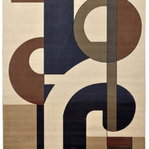 Pehme mustriline vaip Nysa pruun