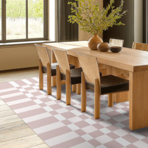 Pehme mustriline vaip Sedona roosa