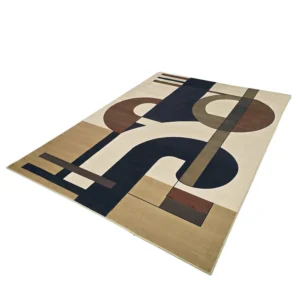 Pehme mustriline vaip Nysa pruun