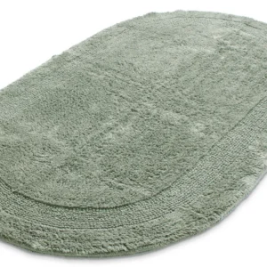 Ovaalne vannitoavaip Nila heleroheline