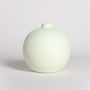 Käsitöö vaas "Blanc 03 - heleroheline" - 16 cm