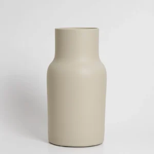 Käsitöö vaas "Blanc 01 - loodusvalge" - 25 cm