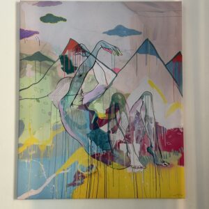 Marita Liivak "Candy Mountains" print lõuendil 100x83 cm