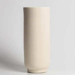 Käsitöö vaas "Sleek - liivakarva" - 28 cm