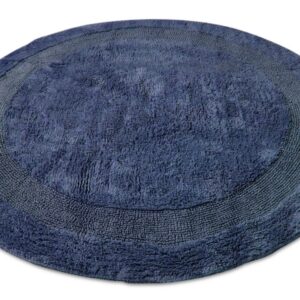 Ümmargune vannitoavaip Nila tumesinine