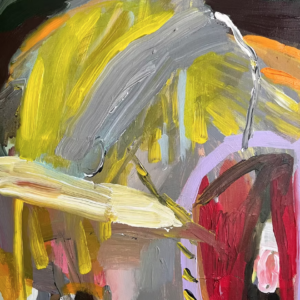 Akrüül lõuendil "Tasakaalu nihked" by Liisa Jugapuu