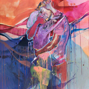 Marita Liivak "Lovers" print lõuendil 80x67 cm