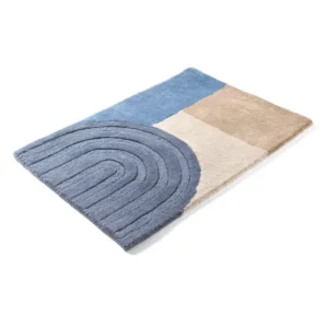 Uksematt Anila beež/sinine 60x90