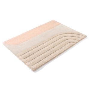 Uksematt Nadire Beež/roosa 60x90