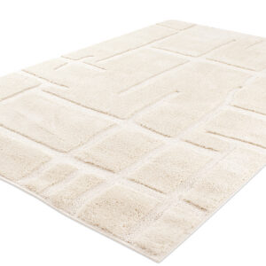 Kohev vaip Tillie - loodusvalge