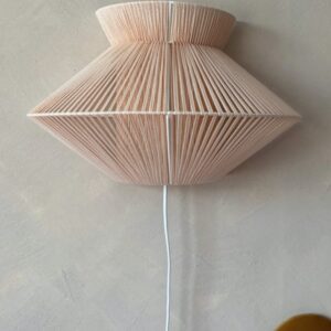 Käsitöö seinavalgusti Japandia Peach