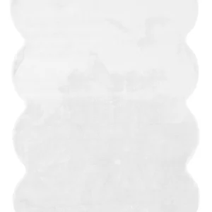 Laineline pehme FUR vaip Aranga - valge