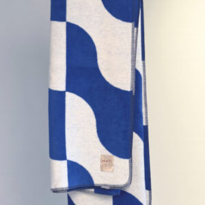 Puuvillasegust pleed Nexo by Matí - sinine