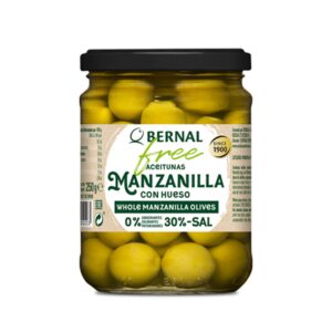 Hispaania gurmee Manzanilla väiksed oliivid 600g