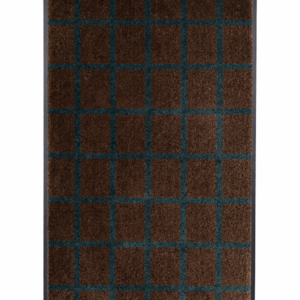 Ruuduline disain esikuvaip Grid by MATÍ - roheline/pruun