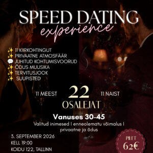 MATÍ SPEED DATING EXPERIENCE | VANUSES 30-45