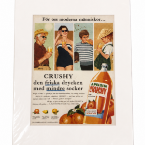 Vintage poster "Apelsin crushy" 30x40