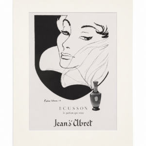 Vintage poster "Jeans Albret Ecusson 1955" 28x35