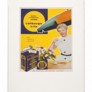 Vintage poster "Löfbergs Kaffe" 30x40