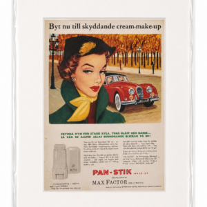 Vintage poster "Pan-stik makeup" 30x40