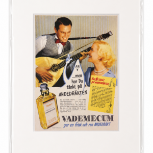 Vintage poster "Vademecum" 30x40
