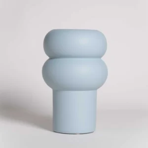 Käsitöö vaas "Ripple" helesinine 24cm