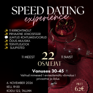 MATÍ SPEED DATING EXPERIENCE | VANUSES 30-45